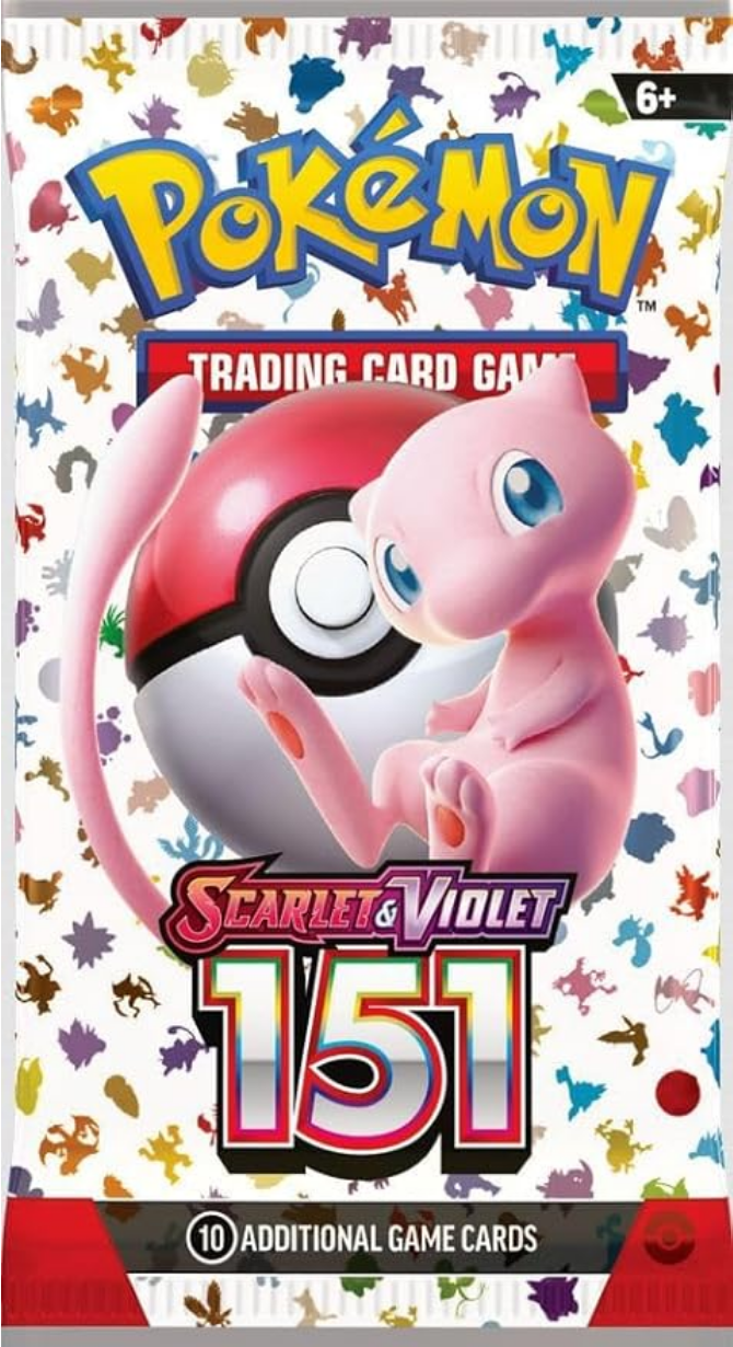 (10) Pokémon 151 Booster Packs