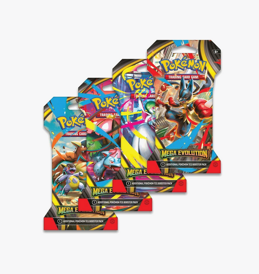 (10) Mega Evolutions Sleeved Booster Packs