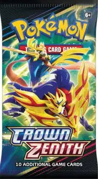 (10) Crown Zenith Booster Packs